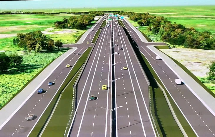 Phối cảnh Cao tốc TP.HCM - Thủ Dầu Một - Chơn Thành 